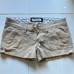 Abercrombie & Fitch Girls Beige Cargo Shorts